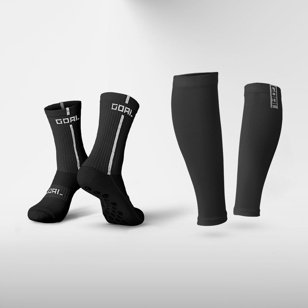 GRIP SOCKS + MANGA PANTORRILLAS