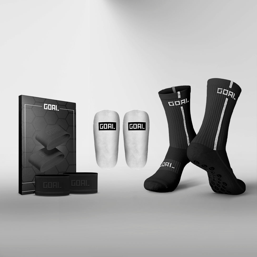 GRIP SOCKS + ESPINILLERAS + PRO TAPES