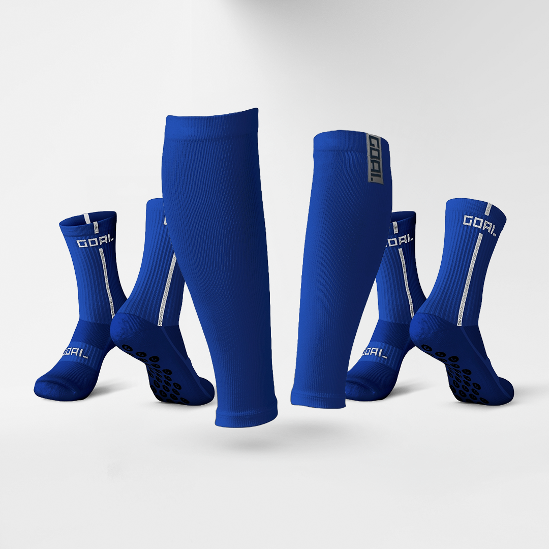GRIP SOCKS X2 + MANGA PARA PANTORRILLAS